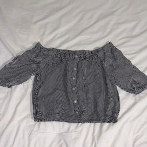 Off The Shoulder Crop Top